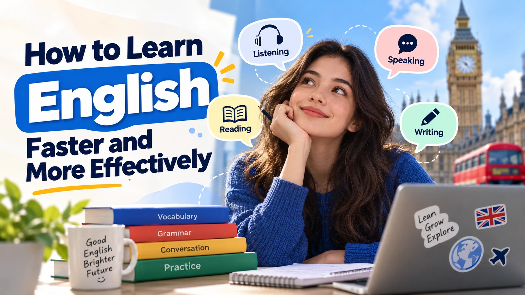 How to Learn English Faster and More Effectively